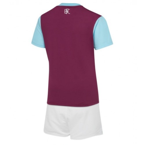 Burnley Domaci Dres za Dječji 2024-25 Kratak Rukavima (+ kratke hlače)